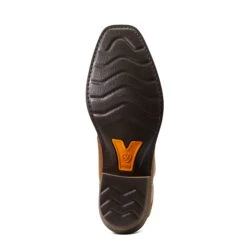 Ariat Men's Roughstock Patriot Distressed Brown Square Toe Boots 10040348 -Saddle Up Gear S22 MNS WEST 10040348 sole