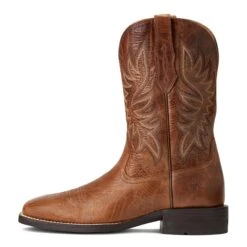 Ariat® Men's Brander Dark Tan Boots 10040408 -Saddle Up Gear S22 MNS WEST 10040408 side