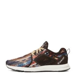 Ariat® Ladies Fuse Neutral Blanket Print Sneakerss 10039082 -Saddle Up Gear S22 WMS WEST 10039082 side