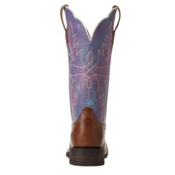 Ariat® Ladies Circuit Luna Burnished Tan Western Boots 10040377 -Saddle Up Gear S22 WMS WEST 10040377 heel 17a514a1 2d19 4da9 95cd a0efc6933d5f