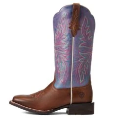 Ariat® Ladies Circuit Luna Burnished Tan Western Boots 10040377 -Saddle Up Gear S22 WMS WEST 10040377 side 9a4bb466 cbd7 468f 8f41 576c5bdcdb53