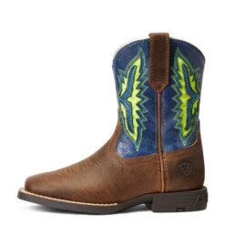 Ariat® Children's Koel VentTEK™ Rowdy Rust Square Toe Boots 10040261 -Saddle Up Gear S22 YTH WEST 10040261 side 1