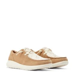 Ariat® Ladies Hilo Walnut & Spotted Hair Slip On Shoes 10044589 -Saddle Up Gear S23 WMS WEST 10044589 pair