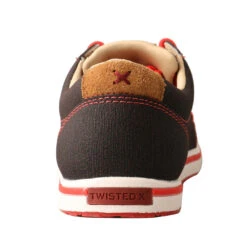 Twisted X Ladies Kicks Black And Red Lace Up Shoes WCA0051 -Saddle Up Gear WCA0051 06