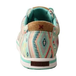 Twisted X Ladies Hooey Loper Light Blue Aztec Shoes WHYC010 -Saddle Up Gear WHYC010 6