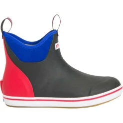 XTRATUF Men's 6 Inch Buoy Black Ankle Deck Boot XMAB-002 -Saddle Up Gear XMAB002 8 EXTRALARGE