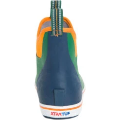 XTRATUF Men's Buoy Dark Green Ankle Deck Boot XMAB-307 -Saddle Up Gear XMAB307 4 EXTRALARGE