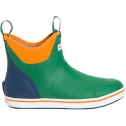 XTRATUF Men's Buoy Dark Green Ankle Deck Boot XMAB-307 -Saddle Up Gear XMAB307 8 EXTRALARGE