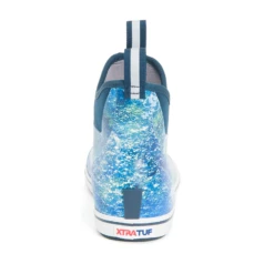 XTRATUF® Men's Mossy Oak 6" Inch Blue Ankle Deck Boots XMABMOC 10 XTRATUF® Men's Mossy Oak 6" Inch Blue Ankle Deck Boots XMABMOC -Saddle Up Gear XMABMOCc