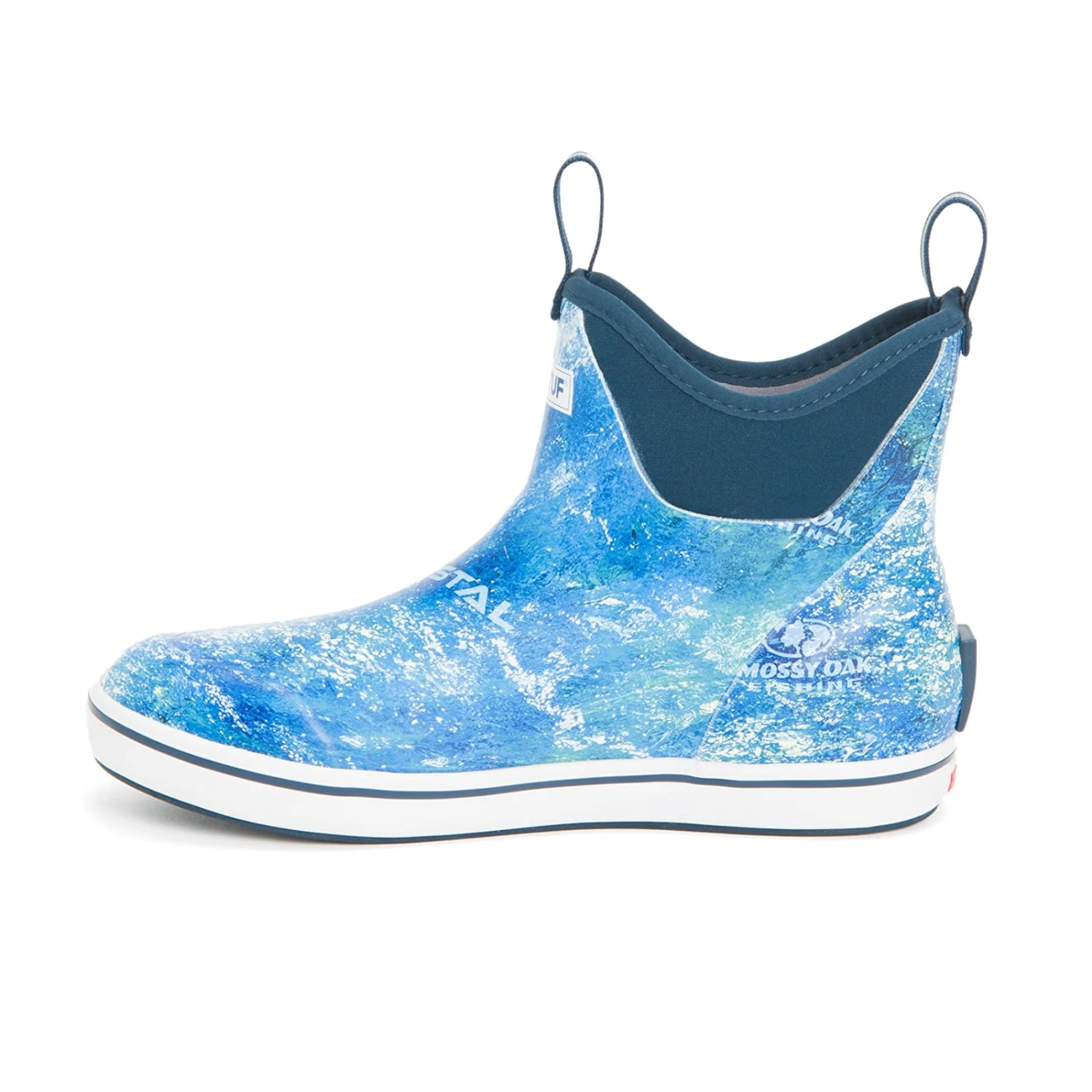 XTRATUF® Men's Mossy Oak 6" Inch Blue Ankle Deck Boots XMABMOC 4 XTRATUF® Men's Mossy Oak 6" Inch Blue Ankle Deck Boots XMABMOC - Image 4