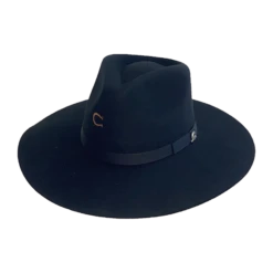 Charlie 1 Horse Children's Highway Jr Black Felt Hat CWHIJR-403407