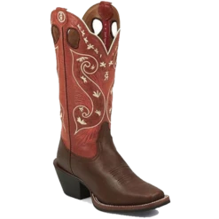 Tony Lama Ladies 3R Walnut Brown Travis Western Boots RR2017L
